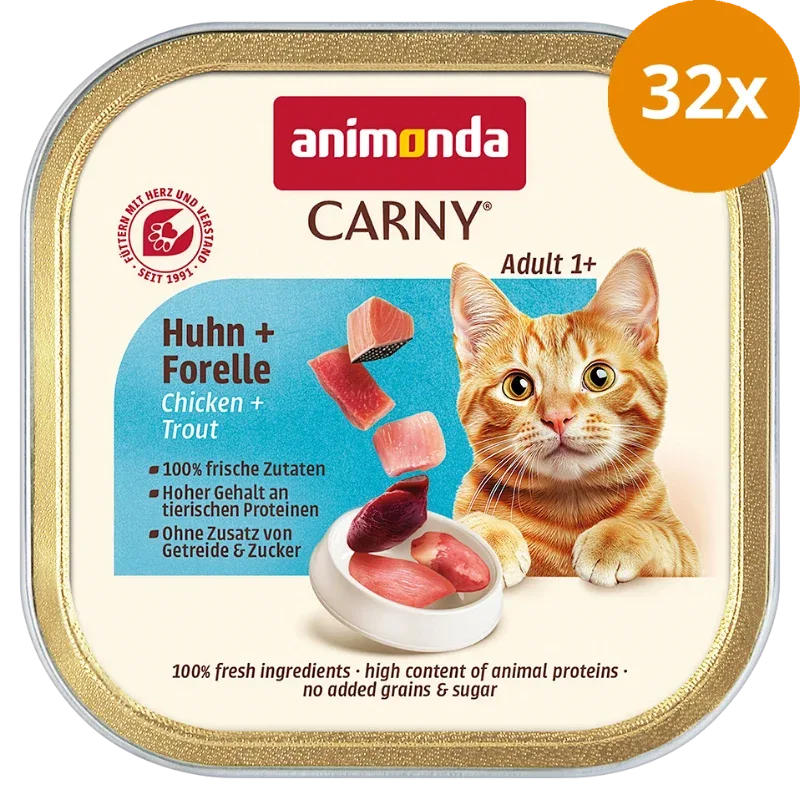 Animonda Cat Carny Adult Huhn & Forelle 85 g - Image 2