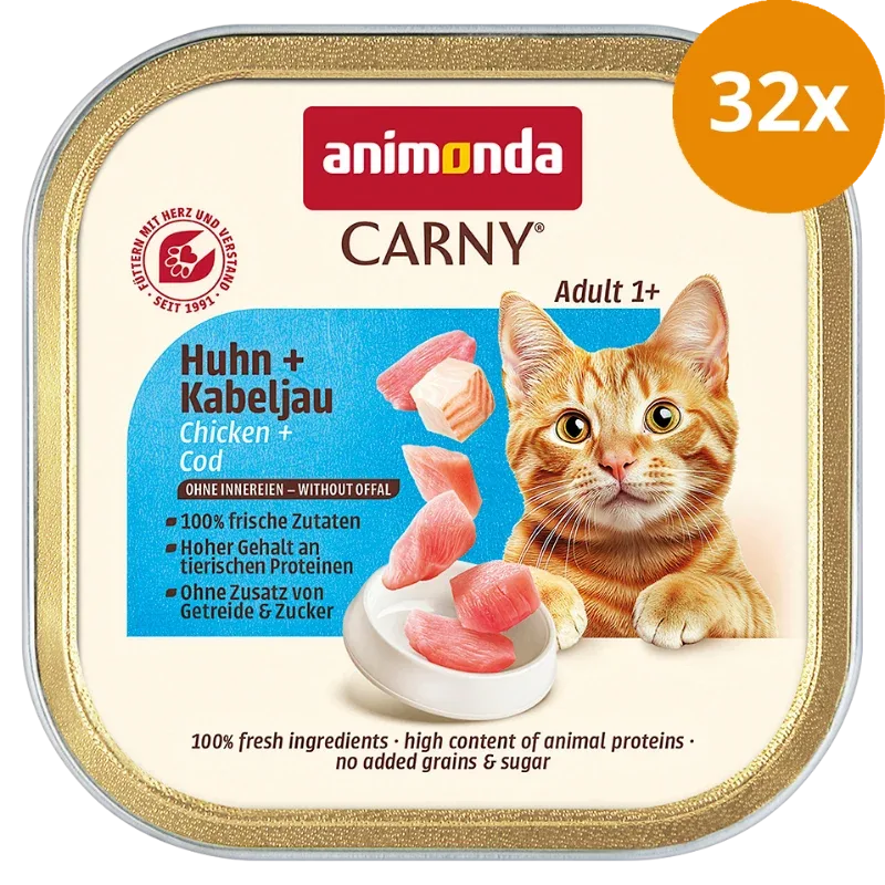 Animonda Cat Carny Adult Huhn & Kabeljau 85 g - Image 2