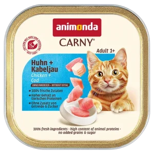 Animonda Cat Carny Adult Huhn & Kabeljau 85 g