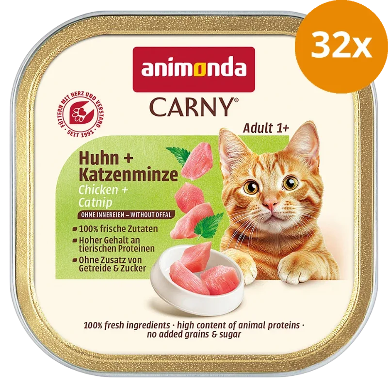 Animonda Cat Carny Adult Huhn & Katzenminze 85 g - Image 2
