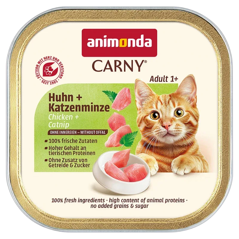 Animonda Cat Carny Adult Huhn & Katzenminze 85 g