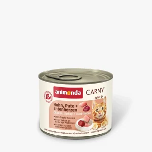 Animonda Cat Carny Adult Huhn & Pute & Entenherzen