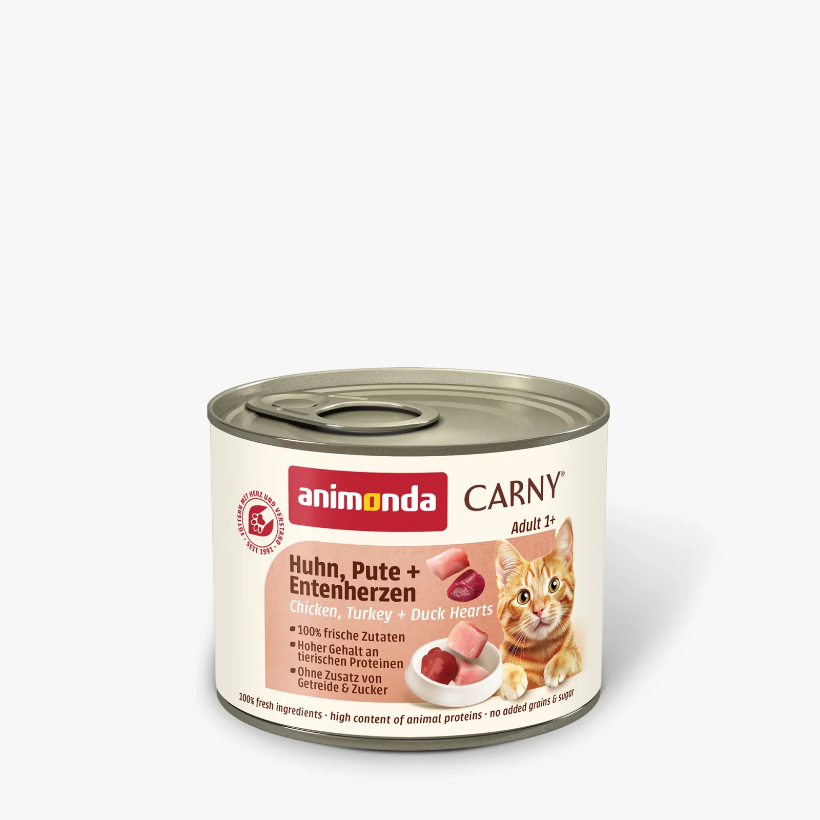 Animonda Cat Carny Adult Huhn & Pute & Entenherzen