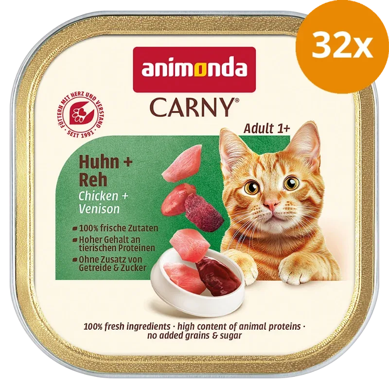 Animonda Cat Carny Adult Huhn & Reh 85 g - Image 2