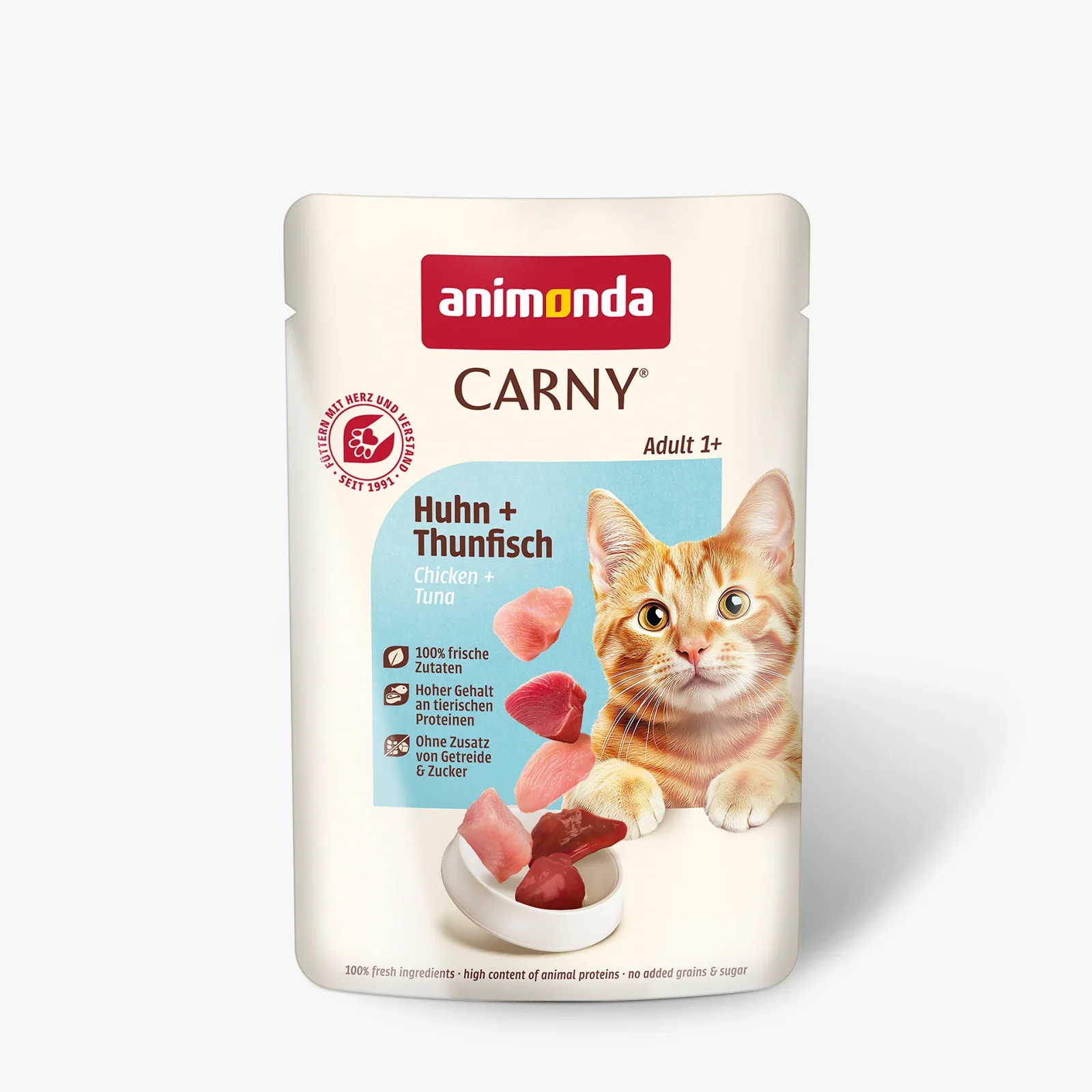Animonda Cat Carny Adult Huhn + Thunfisch