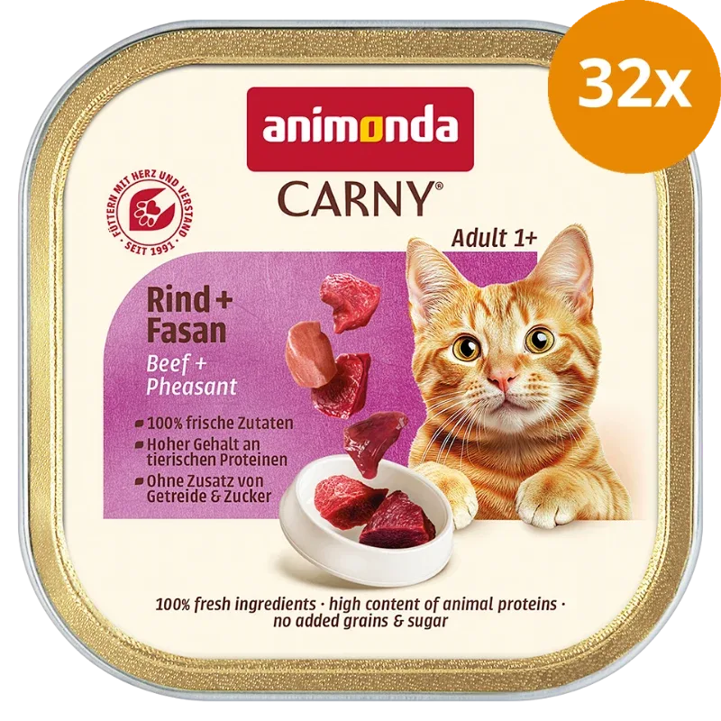 Animonda Cat Carny Adult Rind & Fasan 85 g - Image 2