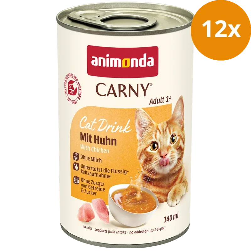 Animonda Cat Carny Drink Adult mit Huhn 140 ml - Image 2