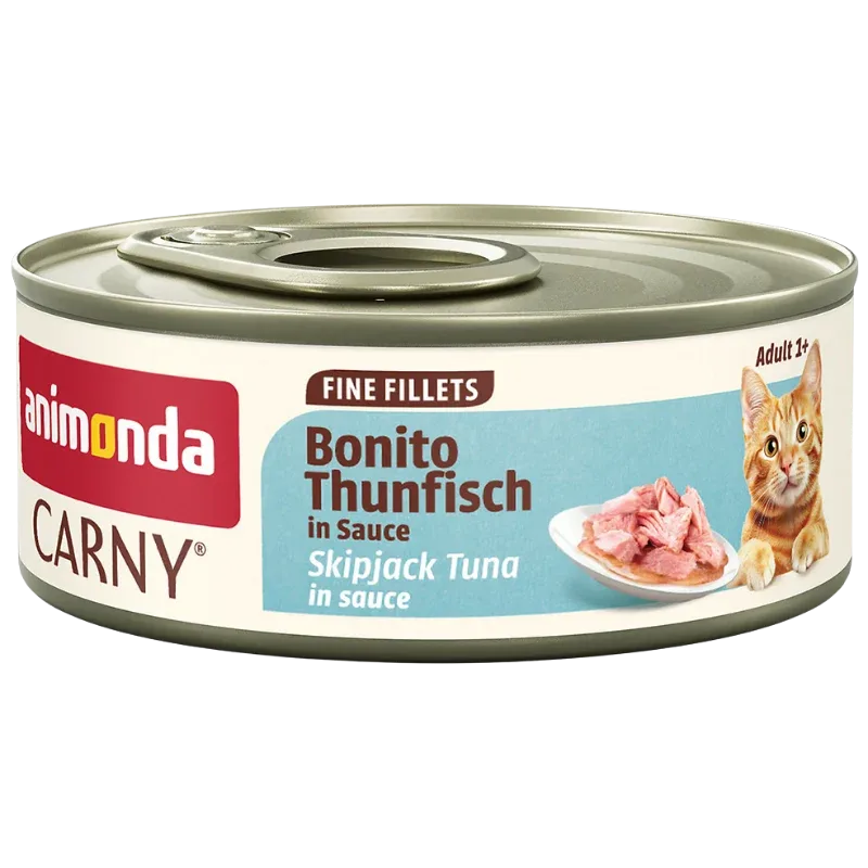 Animonda Cat Carny Fine Fillets Adult Bonito Thunfisch in Sauce 60 g