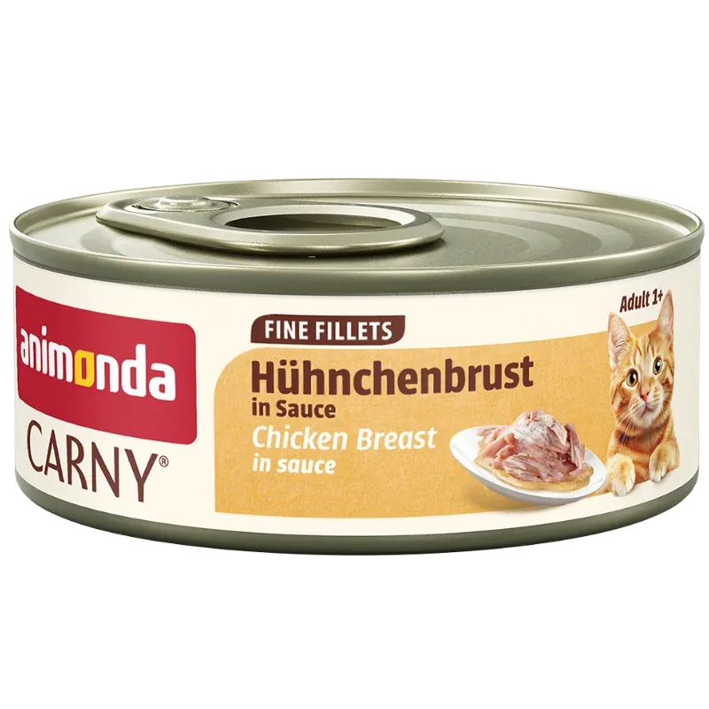 Animonda Cat Carny Fine Fillets Adult Hühnchenbrust in Sauce 60 g