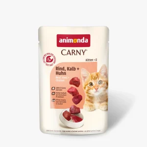 Animonda Cat Carny Kitten Rind, Kalb + Huhn