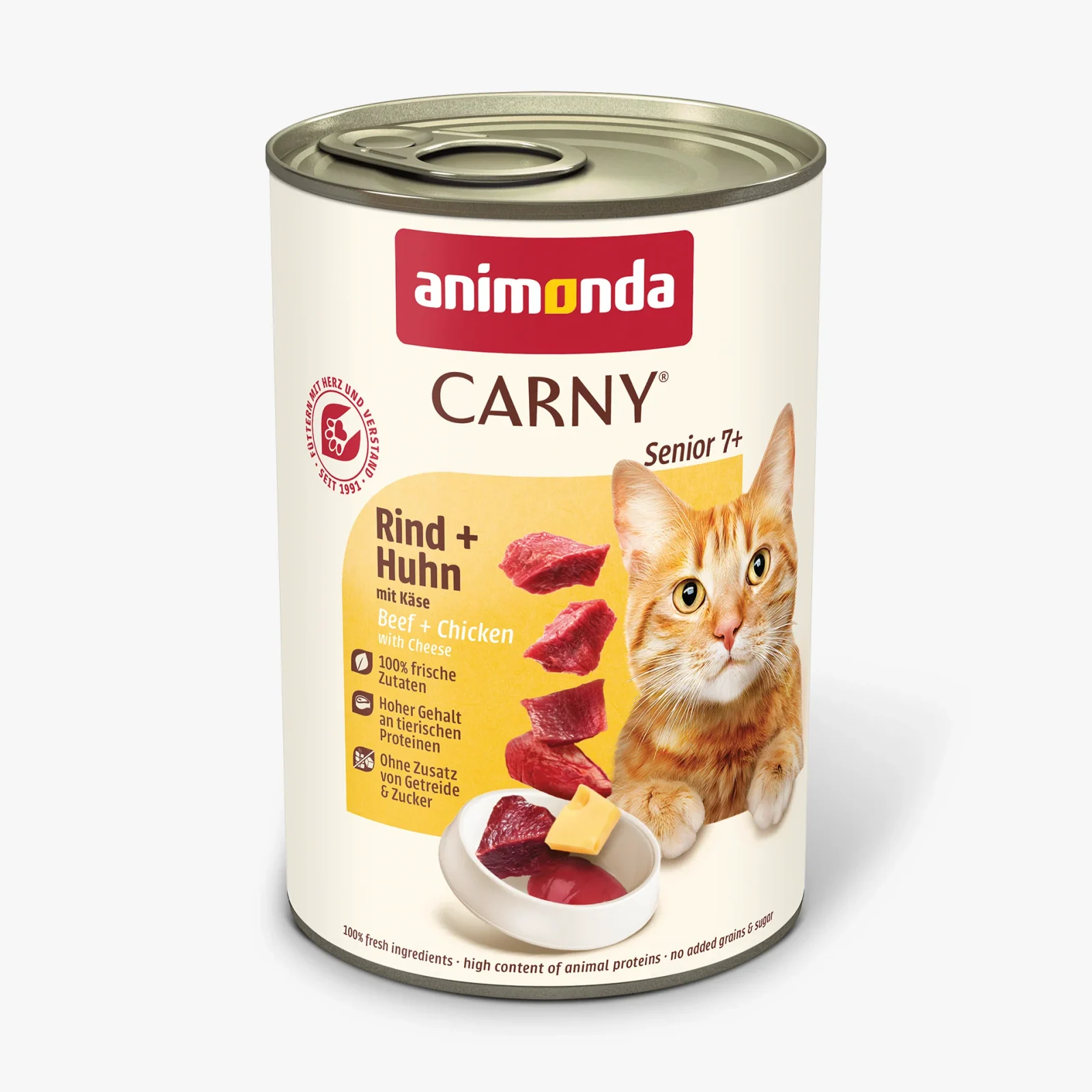 Animonda Cat Carny Senior Rind & Huhn & Käse - Image 2