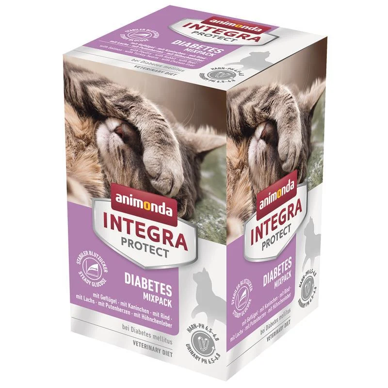 Animonda Cat Integra Protect Adult Diabetes Mix Pack