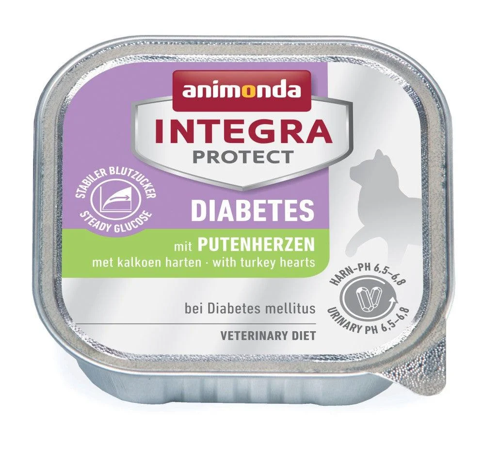 Animonda Cat Integra Protect Diabetes mit Putenherzen