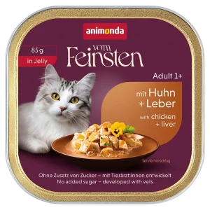 Animonda Cat vom Feinsten in Jelly Adult mit Huhn & Leber 85 g
