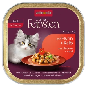 Animonda Cat vom Feinsten in Sauce Kitten mit Huhn & Kalb 85 g