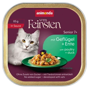 Animonda Cat vom Feinsten in Sauce Senior mit Geflügel & Ente 85 g