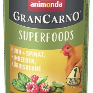 Animonda Dog GranCarno Adult Superfood Huhn + Spinat
