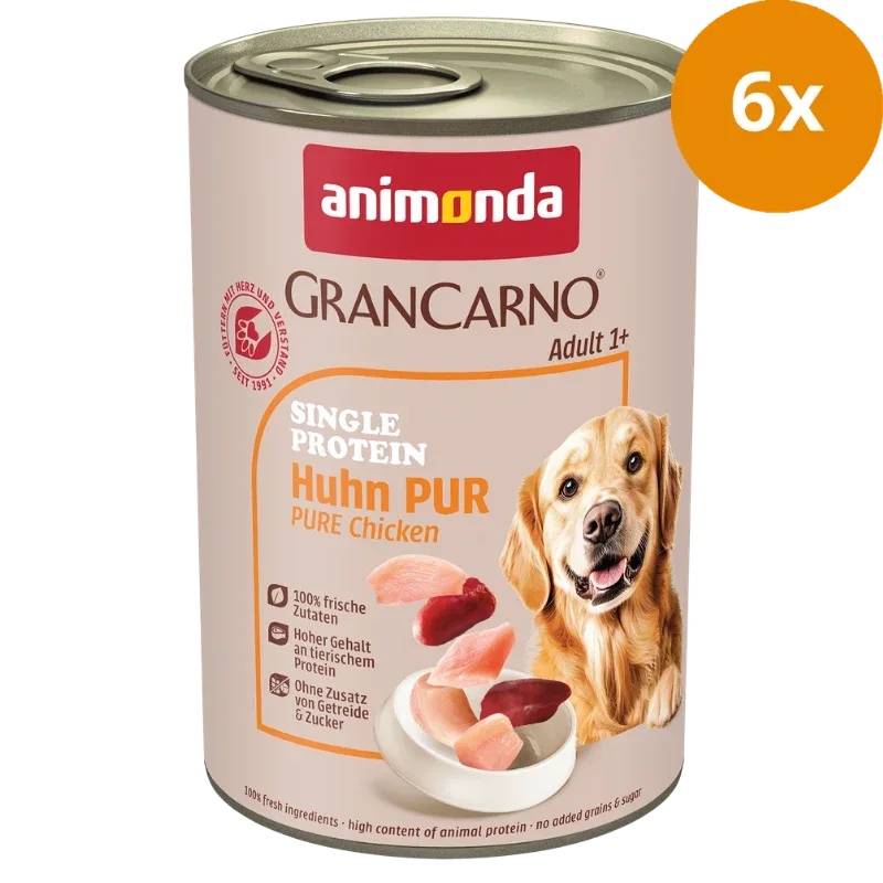 animonda GranCarno Adult Huhn pur 400 g - Image 2