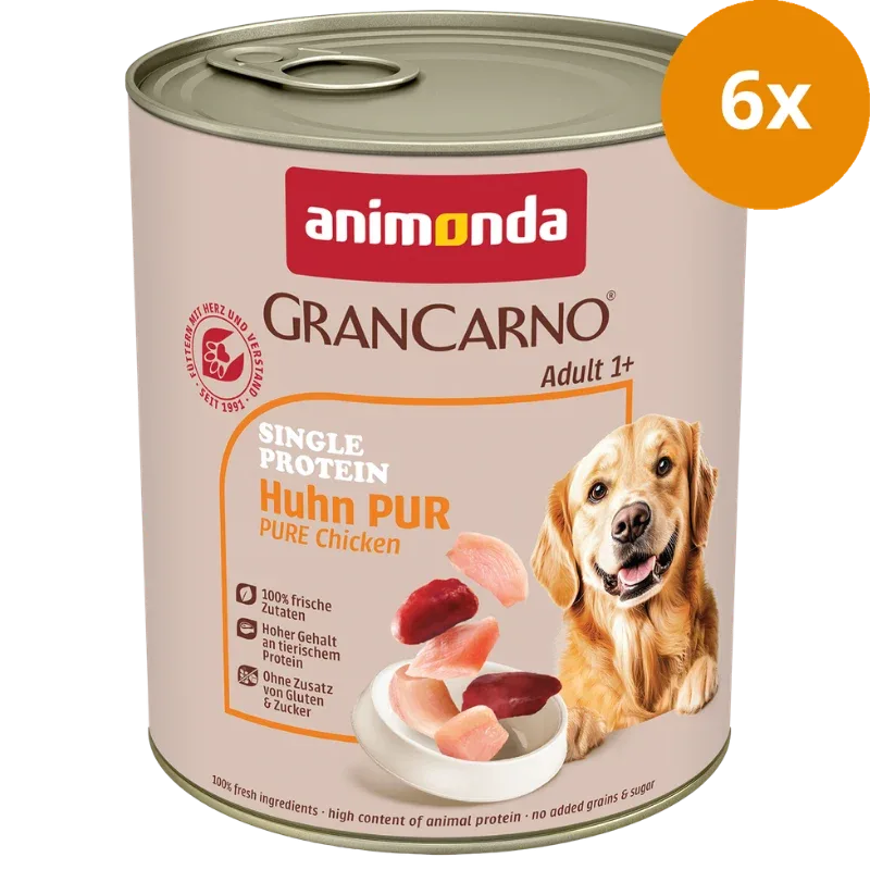 animonda GranCarno Adult Huhn pur 800 g - Image 2