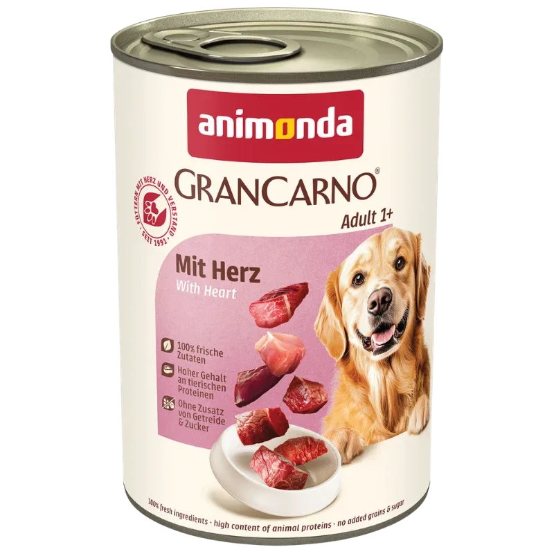 animonda GranCarno Adult mit Herz 400 g
