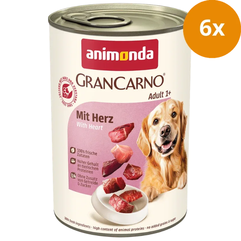 animonda GranCarno Adult mit Herz 400 g - Image 2