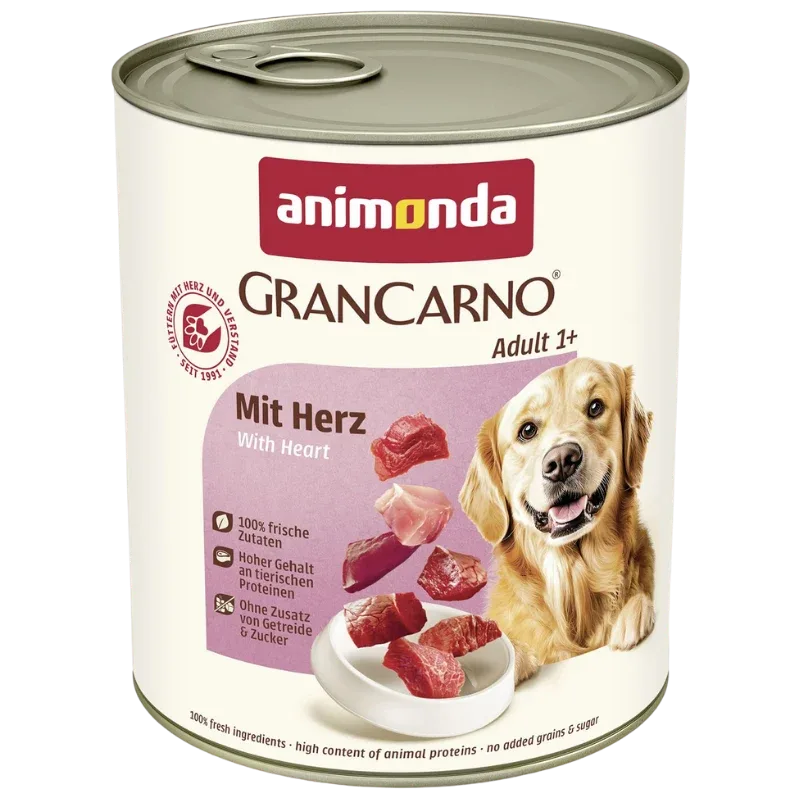 animonda GranCarno Adult mit Herz 800 g