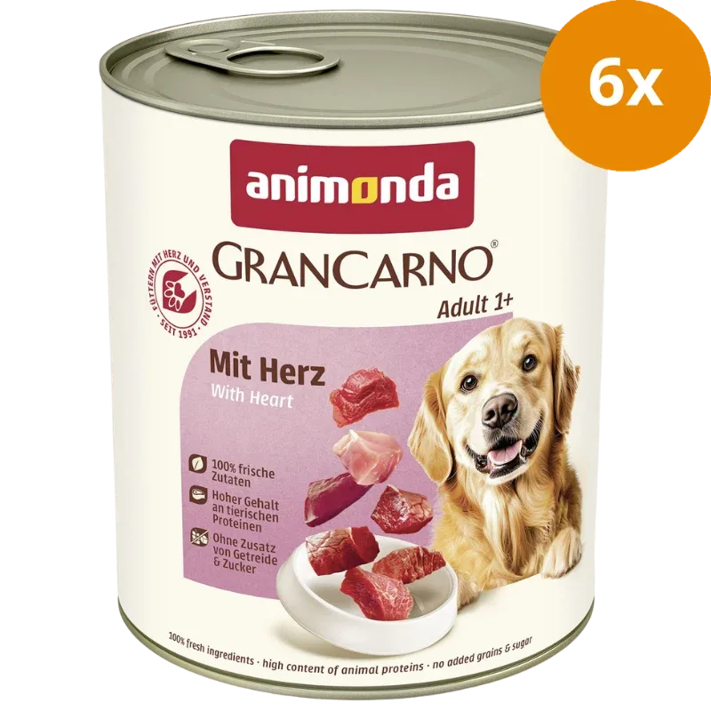 animonda GranCarno Adult mit Herz 800 g - Image 2