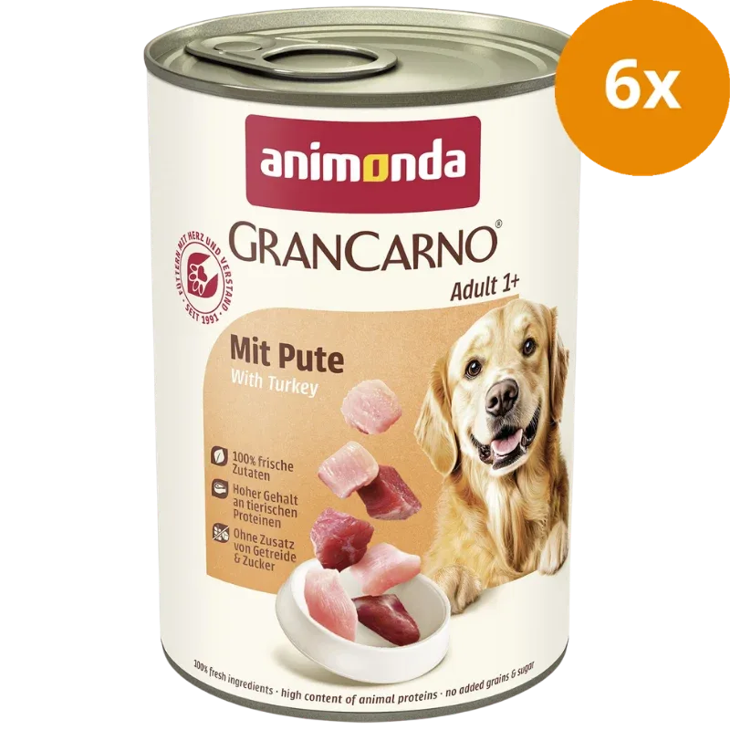animonda GranCarno Adult mit Pute 400 g - Image 2