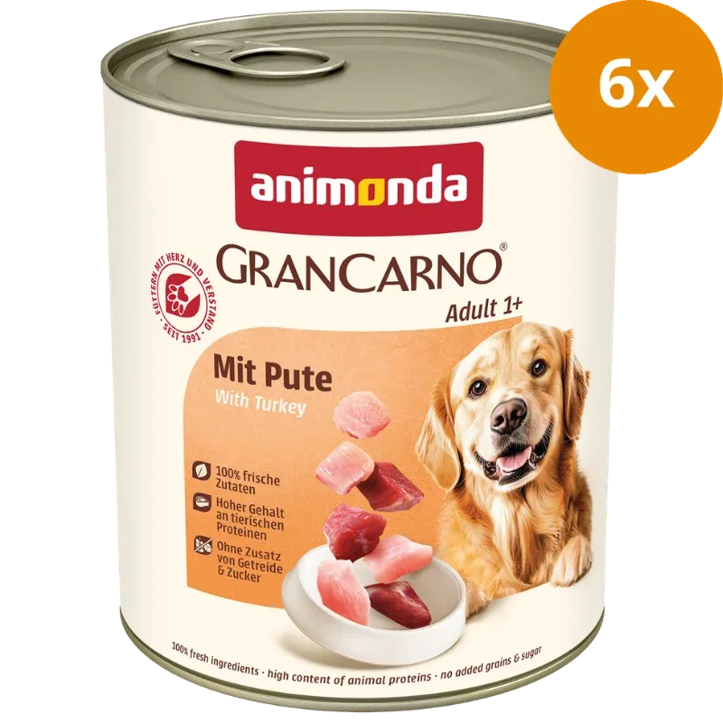 Animonda GranCarno Adult mit Pute 800 g - Image 2