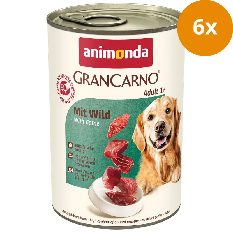 animonda GranCarno Adult mit Wild 400 g - Image 2