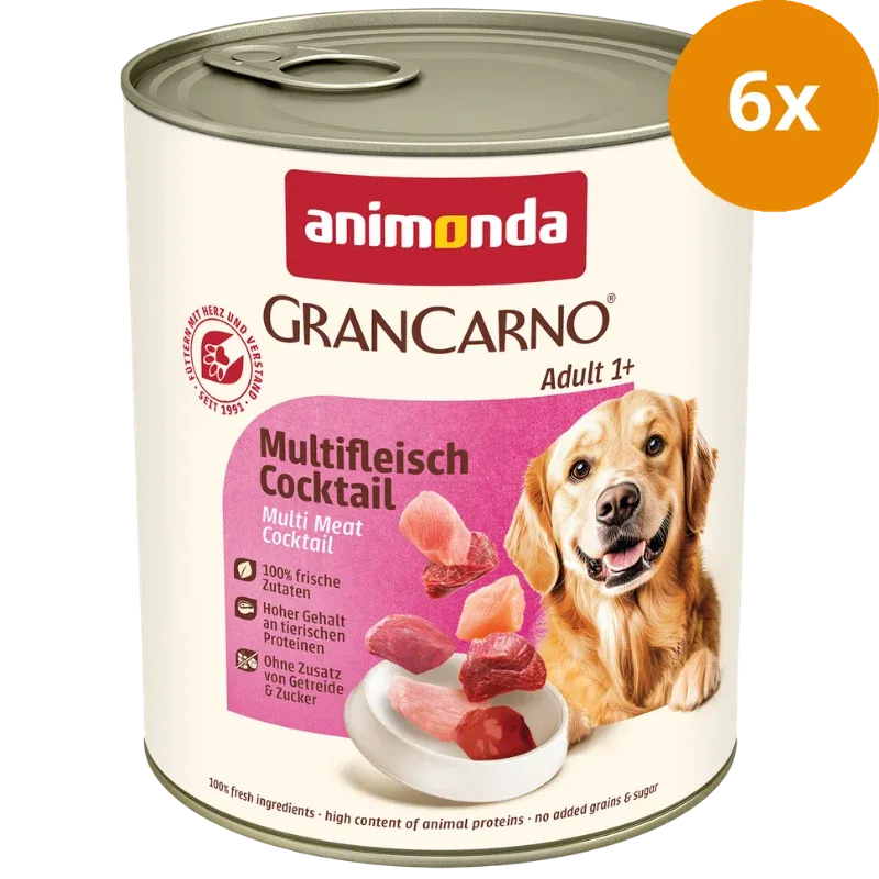 animonda GranCarno Adult Multifleisch-Cocktail 800 g - Image 2
