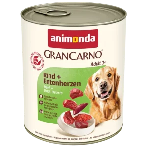 animonda GranCarno Adult Rind & Entenherzen 800 g