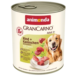 animonda GranCarno Adult Rind & Kaninchen mit Kräutern 800 g