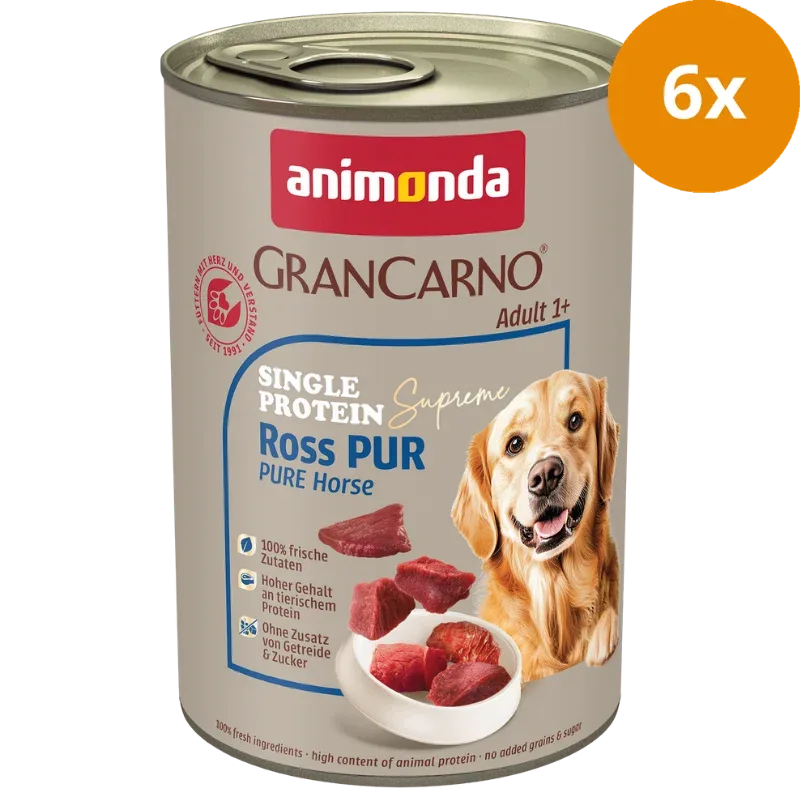 animonda GranCarno Adult Ross pur 400 g - Image 2