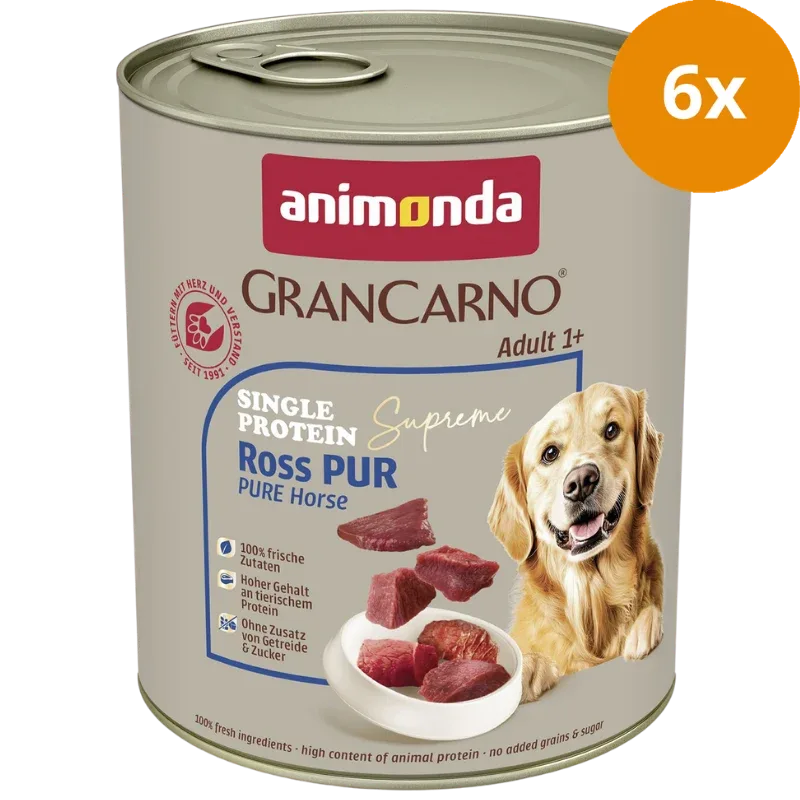 animonda GranCarno Adult Ross pur 800 g - Image 2