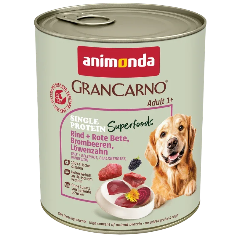 animonda GranCarno Adult Superfoods Rind 800 g