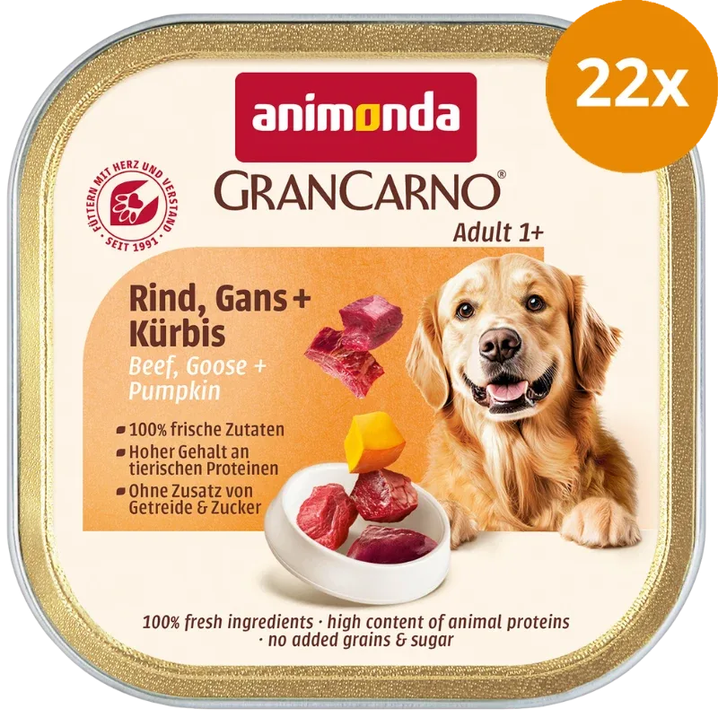 animonda GranCarno Country Rind, Gans & Kürbis 150 g - Image 2