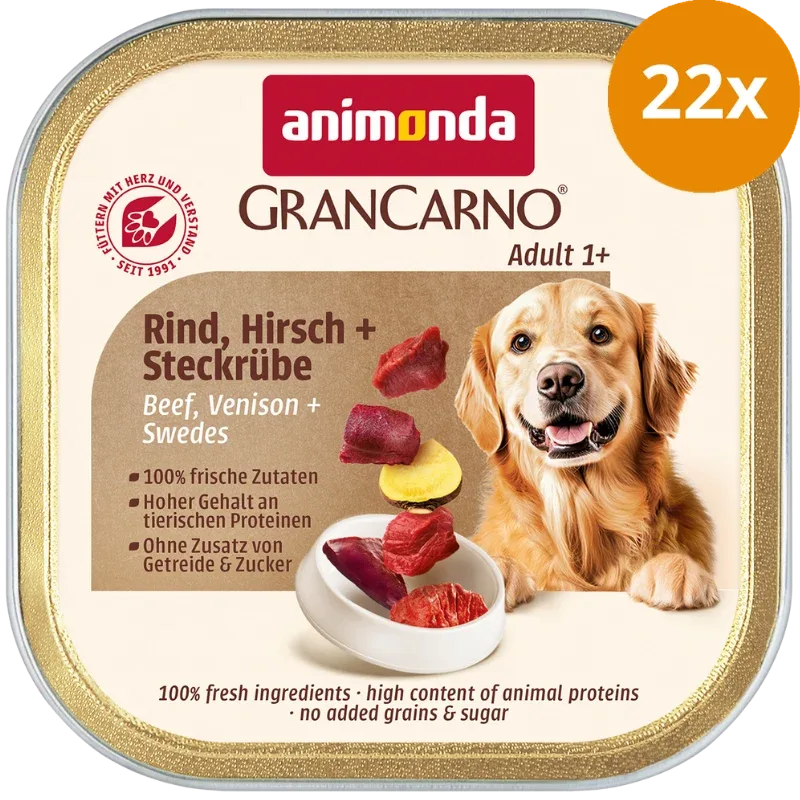 animonda GranCarno Country Rind, Hirsch & Steckrübe 150 g - Image 2