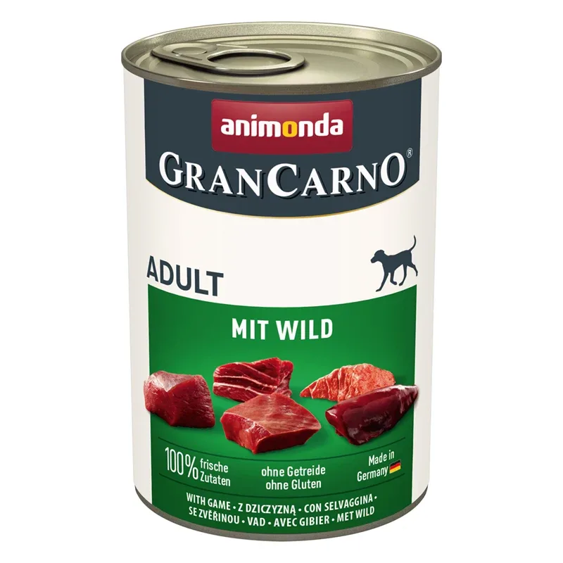 Animonda GranCarno Dog - Dose Adult mit Wild