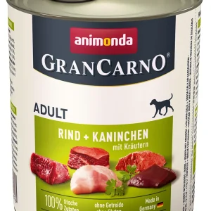 Animonda GranCarno Dog - Dose Adult Rind, Kaninchen & Kräuter