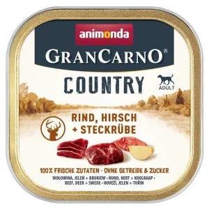 Animonda GranCarno Dog - Dose Country Adult Rind, Hirsch & Steckrübe