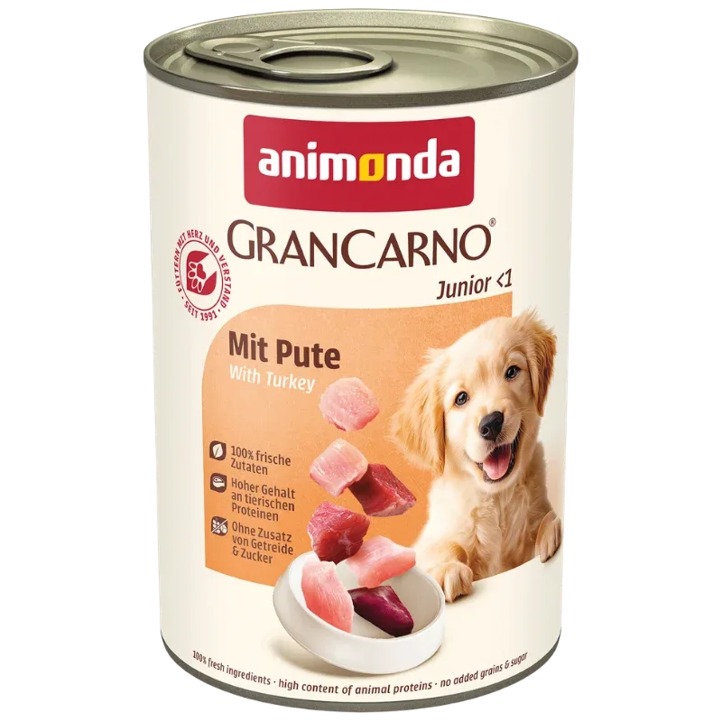 animonda GranCarno Junior mit Pute 400 g