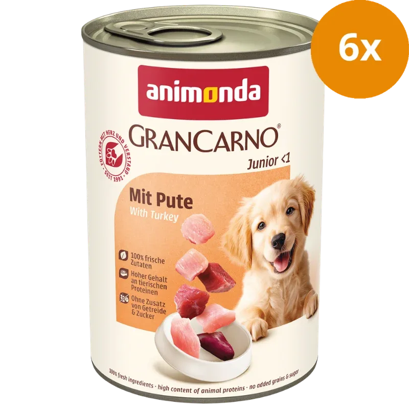 animonda GranCarno Junior mit Pute 400 g - Image 2