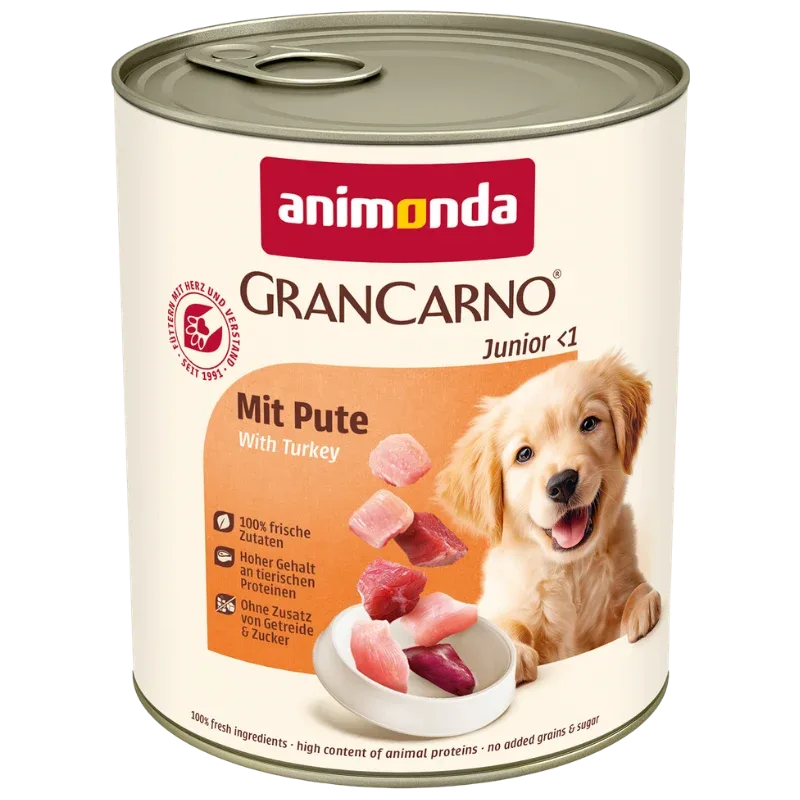 Animonda GranCarno Junior mit Pute 800 g