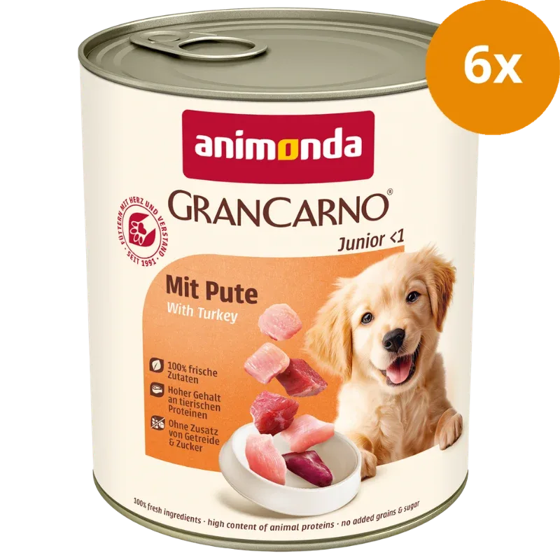Animonda GranCarno Junior mit Pute 800 g - Image 2