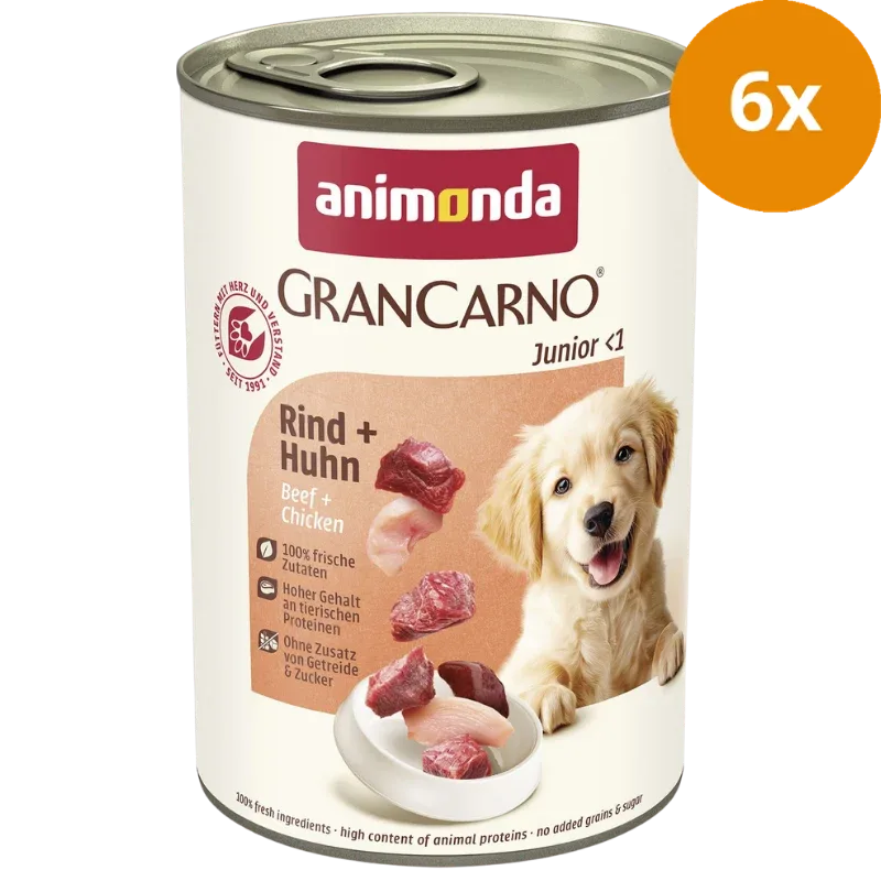 animonda GranCarno Junior Rind & Huhn 400 g - Image 2