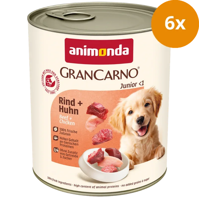 animonda GranCarno Junior Rind & Huhn 800 g - Image 2
