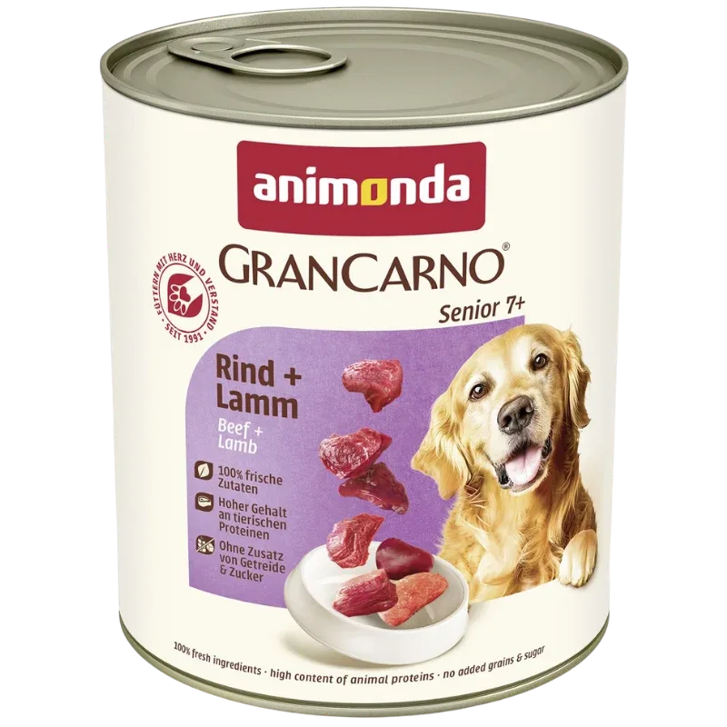 animonda GranCarno Senior Rind + Lamm 800 g