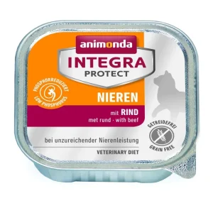 animonda integra Cat Niere Rind 100g Schale | 202474 für Nass- & Trockenfutter - HaustierPro