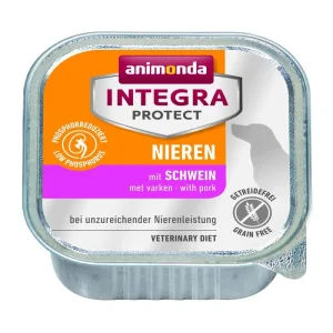 animonda integra Dog Schale Niere Schwein 150g | 201665 mit isolierter Bodenwanne - HaustierPro